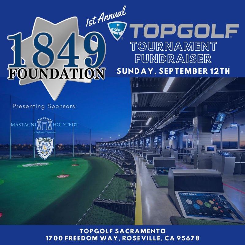 1st Annual TopGolf Tournament Fundraiser, Sunday, September 12, 2021